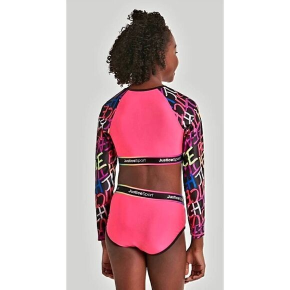 JUSTICE GIRLS WORKOUT OUTFIT - Picture 2 of 6